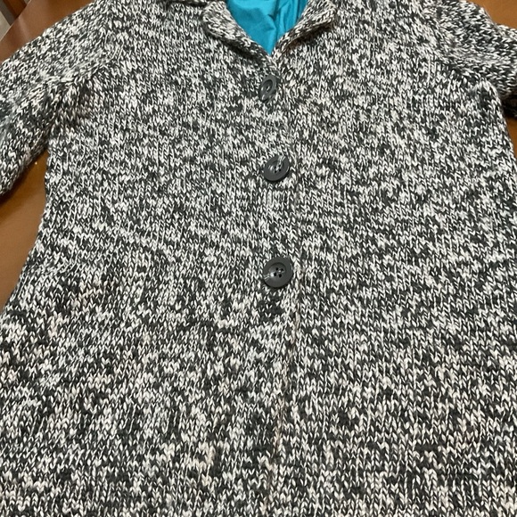 Pendleton Womans Gray Long Sleeve Collared Button Front Overcoat Size 1X Plus - Picture 10 of 15